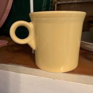 Fiesta ring handle mug (sunflower)